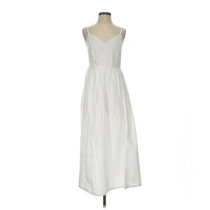 100% Cotton Old Navy White Maxi Sundress, has Pockets!